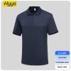 High Visibility Zipper Quick Dry Workwear T-shirt