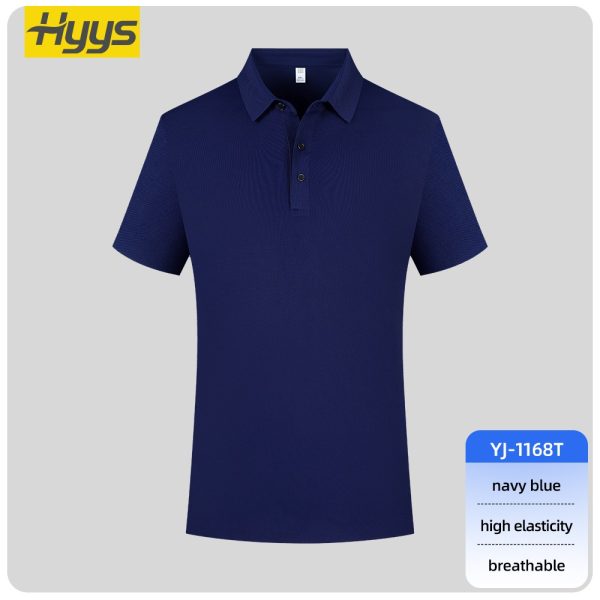 Seamless high-elastic workwear POLO shirt
