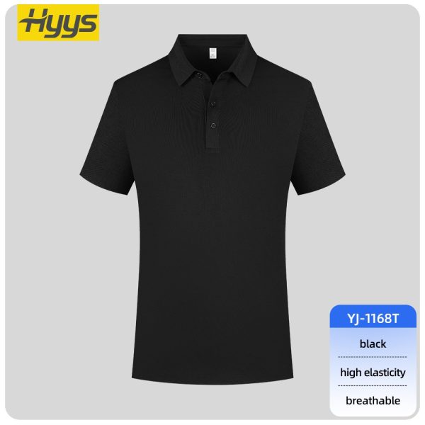 Seamless high-elastic workwear POLO shirt