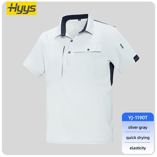 Quick-drying short-sleeved Uniform Work T-shirt Suit