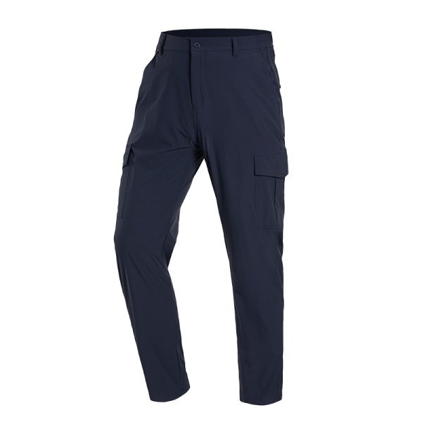 Summer Moisture-wicking stretch-fit four-pocket cargo pants