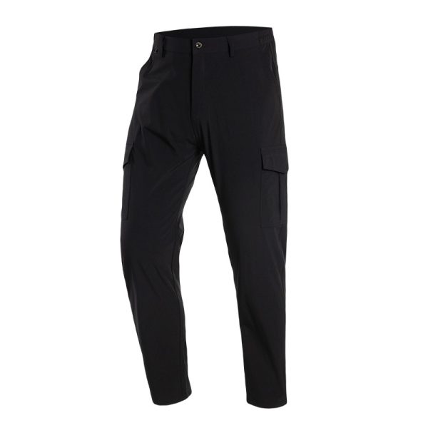 Summer Moisture-wicking stretch-fit four-pocket cargo pants