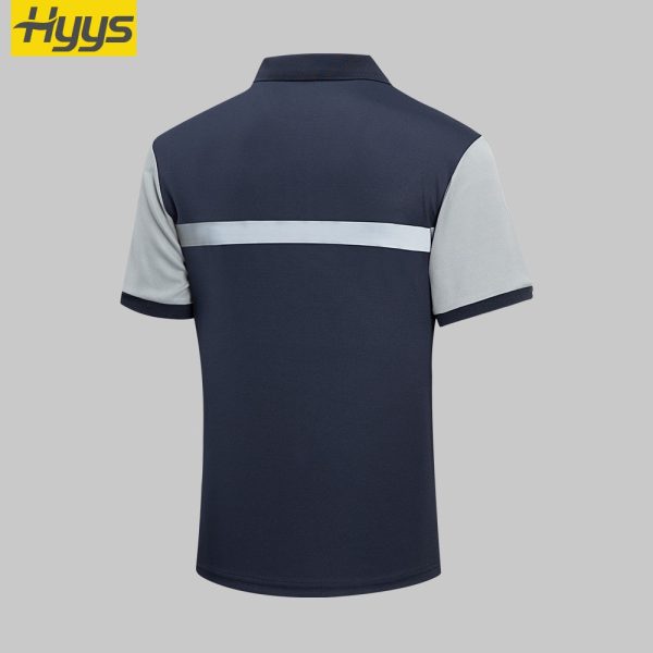 High Visibility Zipper Quick Dry Workwear T-shirt