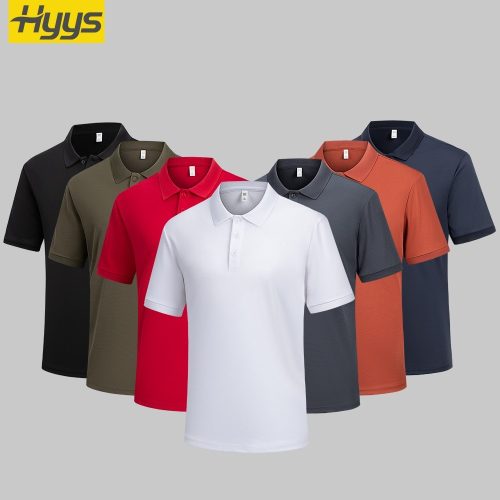 Breathable quick-drying solid color work T-shirt