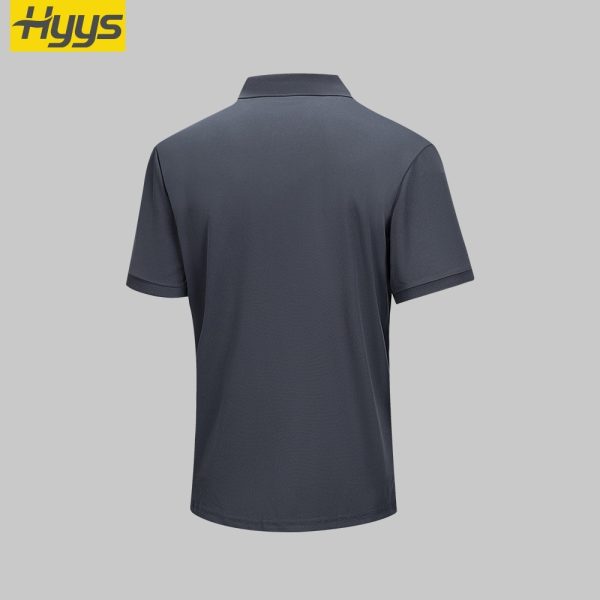 Breathable quick-drying solid color work T-shirt