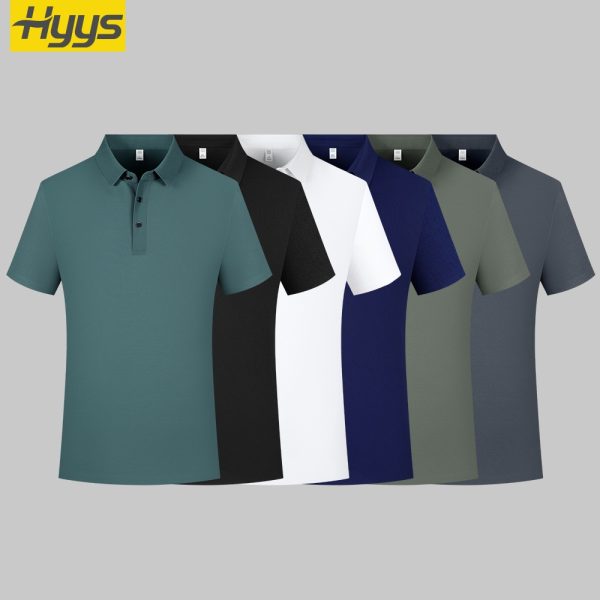 Seamless high-elastic workwear POLO shirt