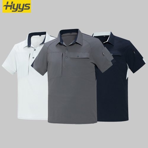 Quick-drying short-sleeved Uniform Work T-shirt Suit