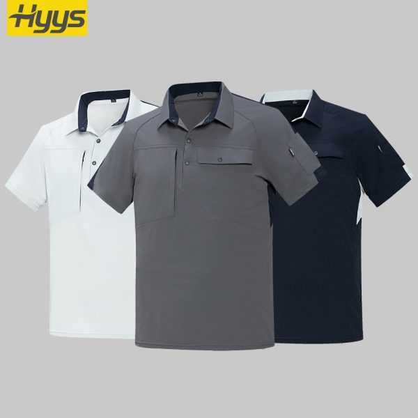 Quick-drying short-sleeved Uniform Work T-shirt Suit