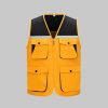 High-visibility color-blocking workwear vest