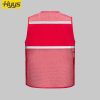 High visibility mesh work vest