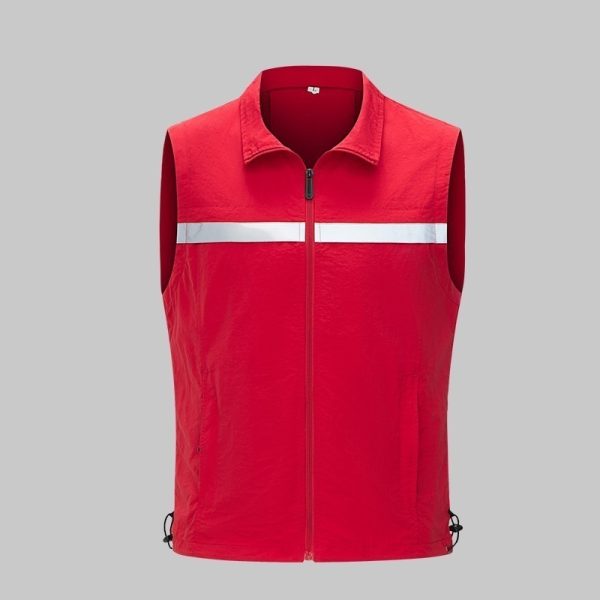 Winter high visibility anti-static work vest