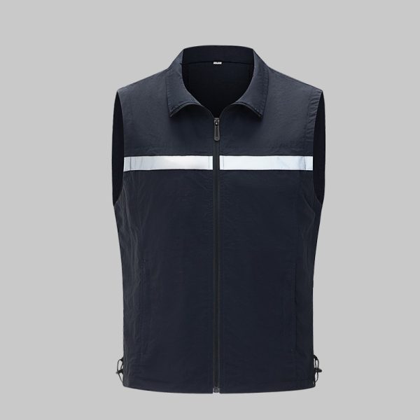 Winter high visibility anti-static work vest