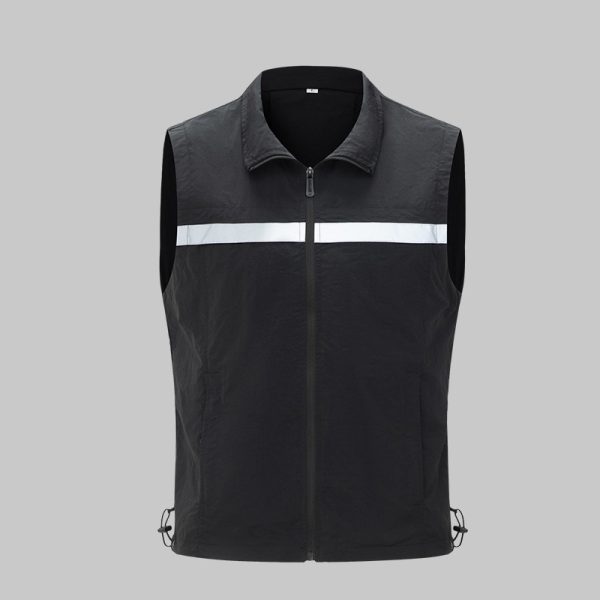 Winter high visibility anti-static work vest