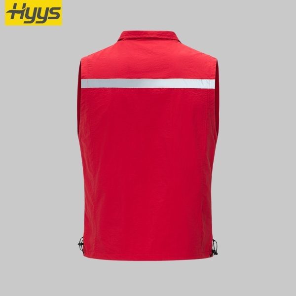 Winter high visibility anti-static work vest