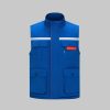 Winter high visibility anti-static work vest