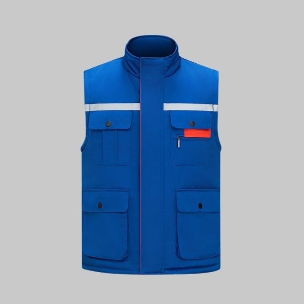 Winter high visibility anti-static work vest
