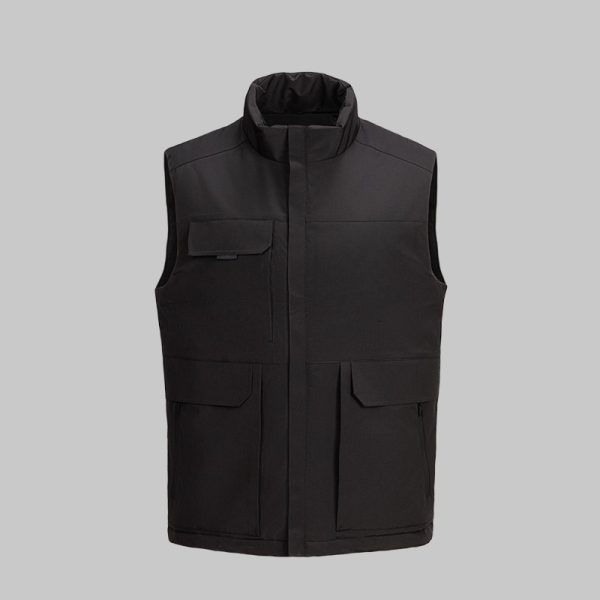 Winter waterproof down work vest