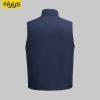 Solid Color Down Cotton Work Vest