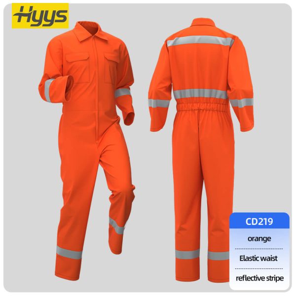 Spring and Autumn High Visibility Coveralls