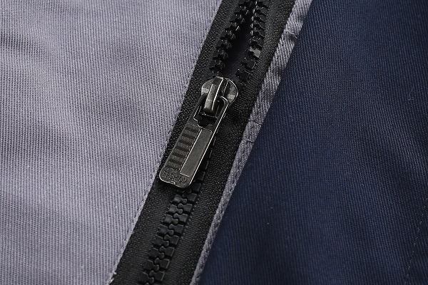 Long-sleeved polyester-cotton high-visibility work suit