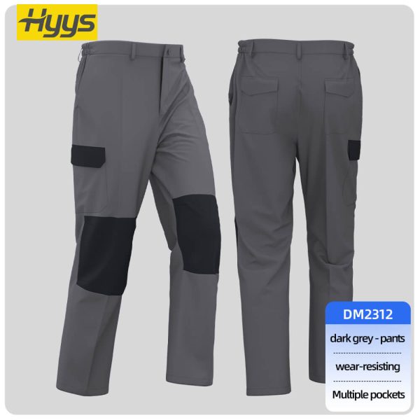 Comfortable and durable multi pocket reinforced work pants