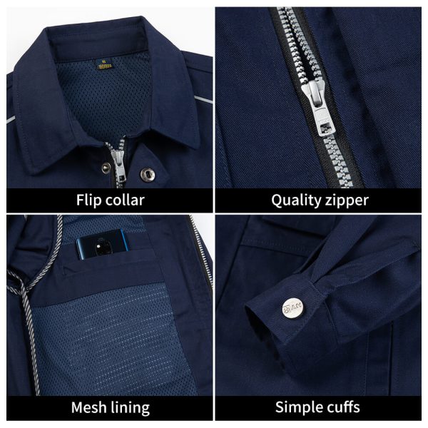 Wall construction site workshop work clothes company work clothes