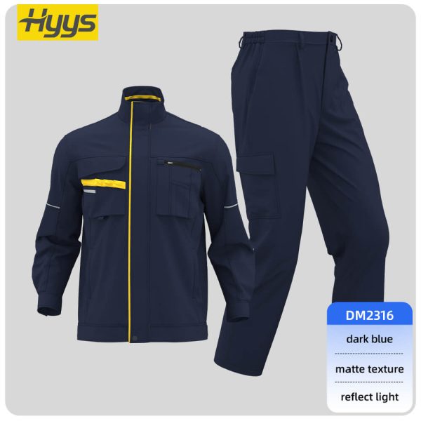 The best work clothes for spring and autumn polyester cotton