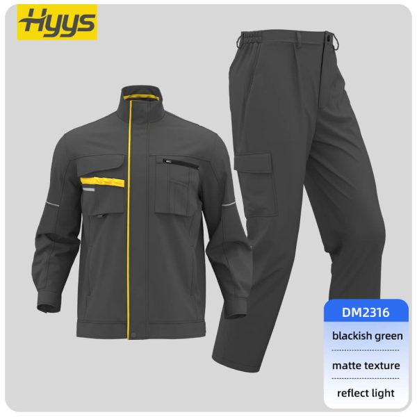 The best work clothes for spring and autumn polyester cotton