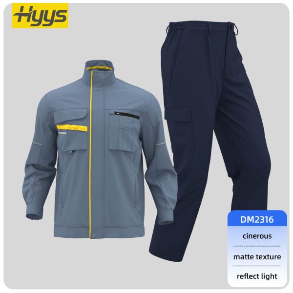 The best work clothes for spring and autumn polyester cotton