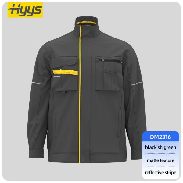 The best work clothes for spring and autumn polyester cotton