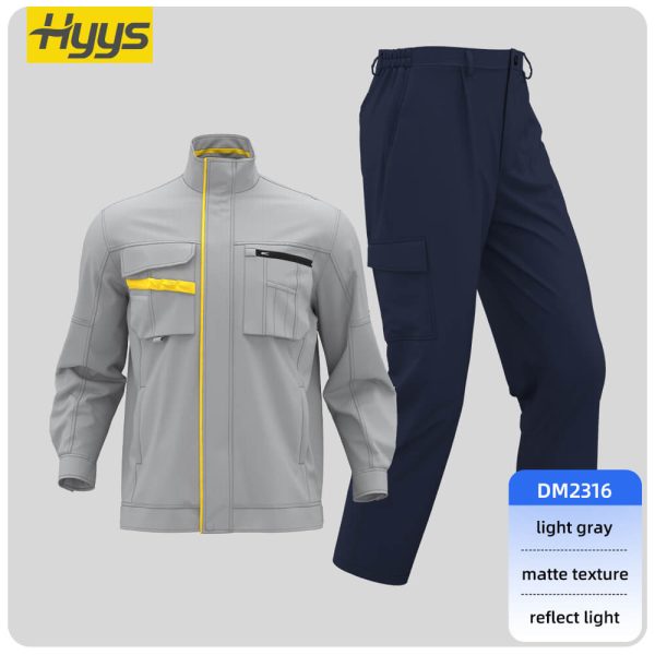 The best work clothes for spring and autumn polyester cotton