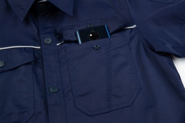 Summer Short Sleeve Moisture Wicking Shirt Jacket (DM241D)