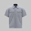 Summer Short Sleeve Moisture Wicking Shirt Jacket (DM241D)