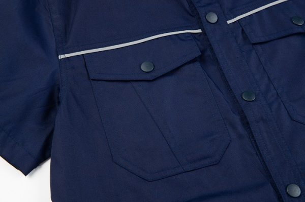 Summer Short Sleeve Moisture Wicking Shirt Jacket (DM241D)