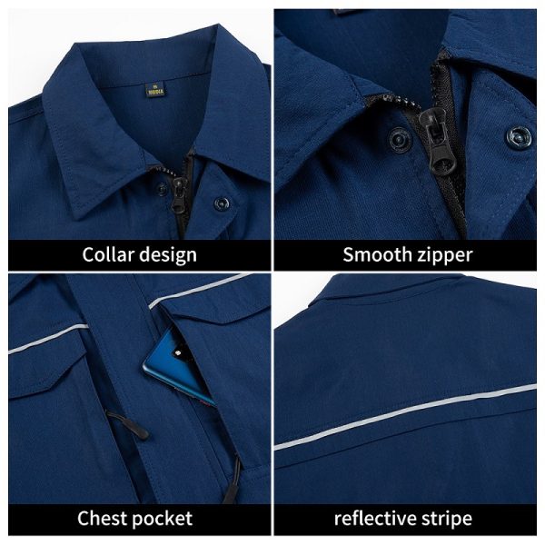 Sweat-wicking jackets anti-static safety clothing shirts