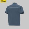 Summer short-sleeved moisture-wicking stretch work clothes