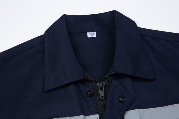 Summer High-visibility Anti-static Protective Work Clothes Suit