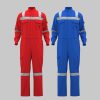 Pure Cotton Flame Retardant High-visibility Coveralls