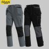 Heavy beaded canvas wear-resistant ripstop cargo pants