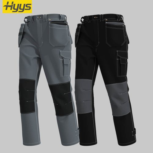 Heavy beaded canvas wear-resistant ripstop cargo pants
