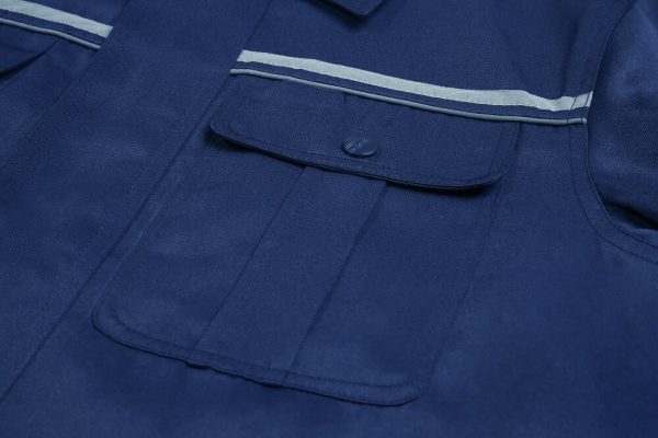 High Visibility Acid And Alkali Anti-Static Protective Clothing