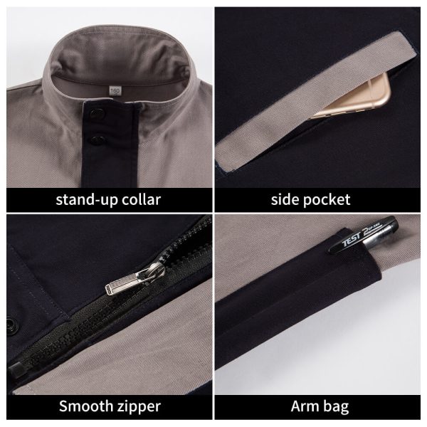 Spring and autumn pure cotton high-quality work clothes manufacturers supply