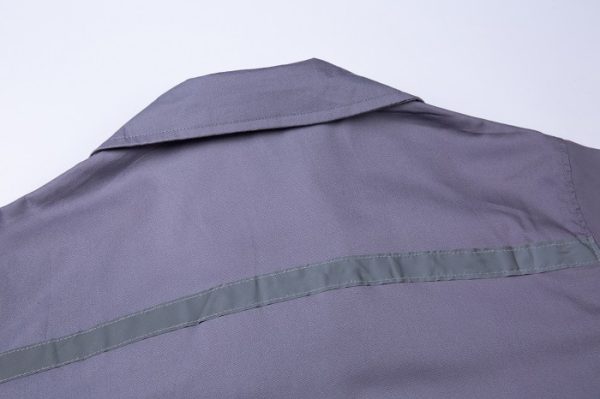 Cotton high-visibility work clothes