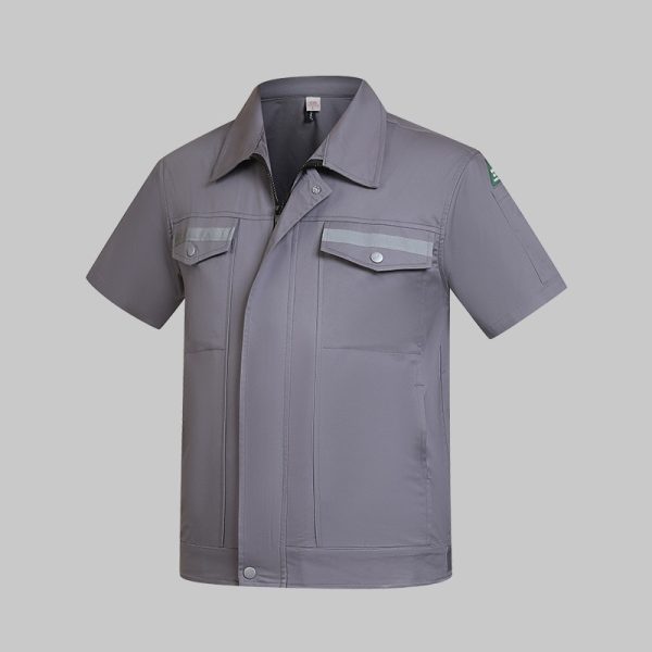 Cotton high-visibility work clothes