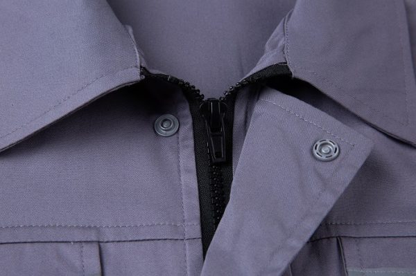 Cotton high-visibility work clothes