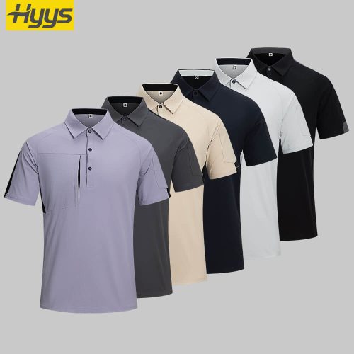 Quick-drying moisture-wicking workwear T-shirt