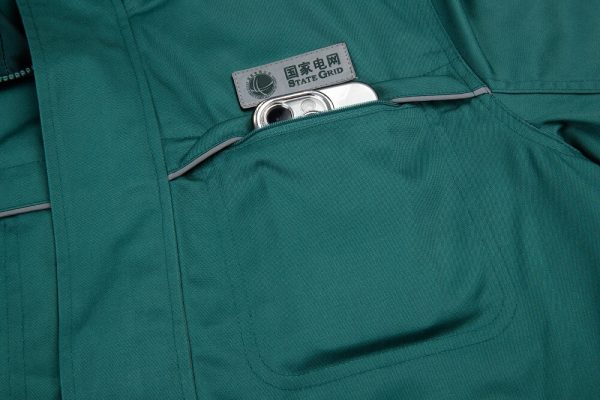 High-visibility breathable anti-static protective clothing