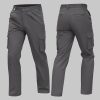 High-quality cotton six-pocket work pants