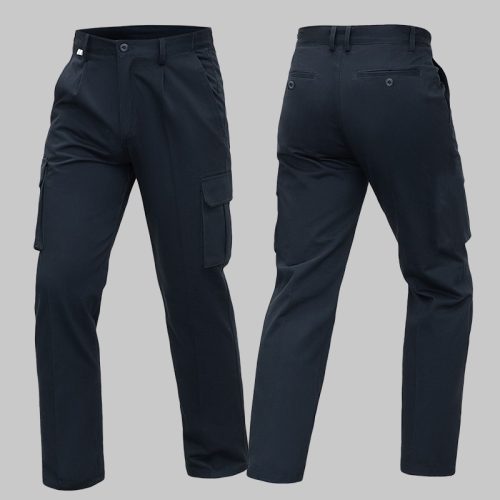 High-quality cotton six-pocket work pants