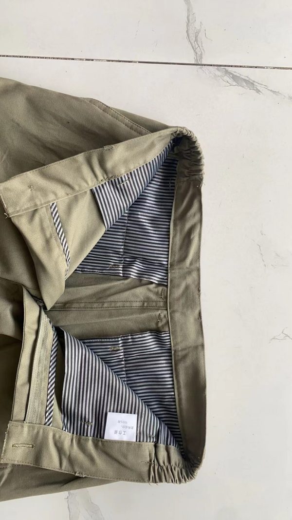 High-quality cotton six-pocket work pants